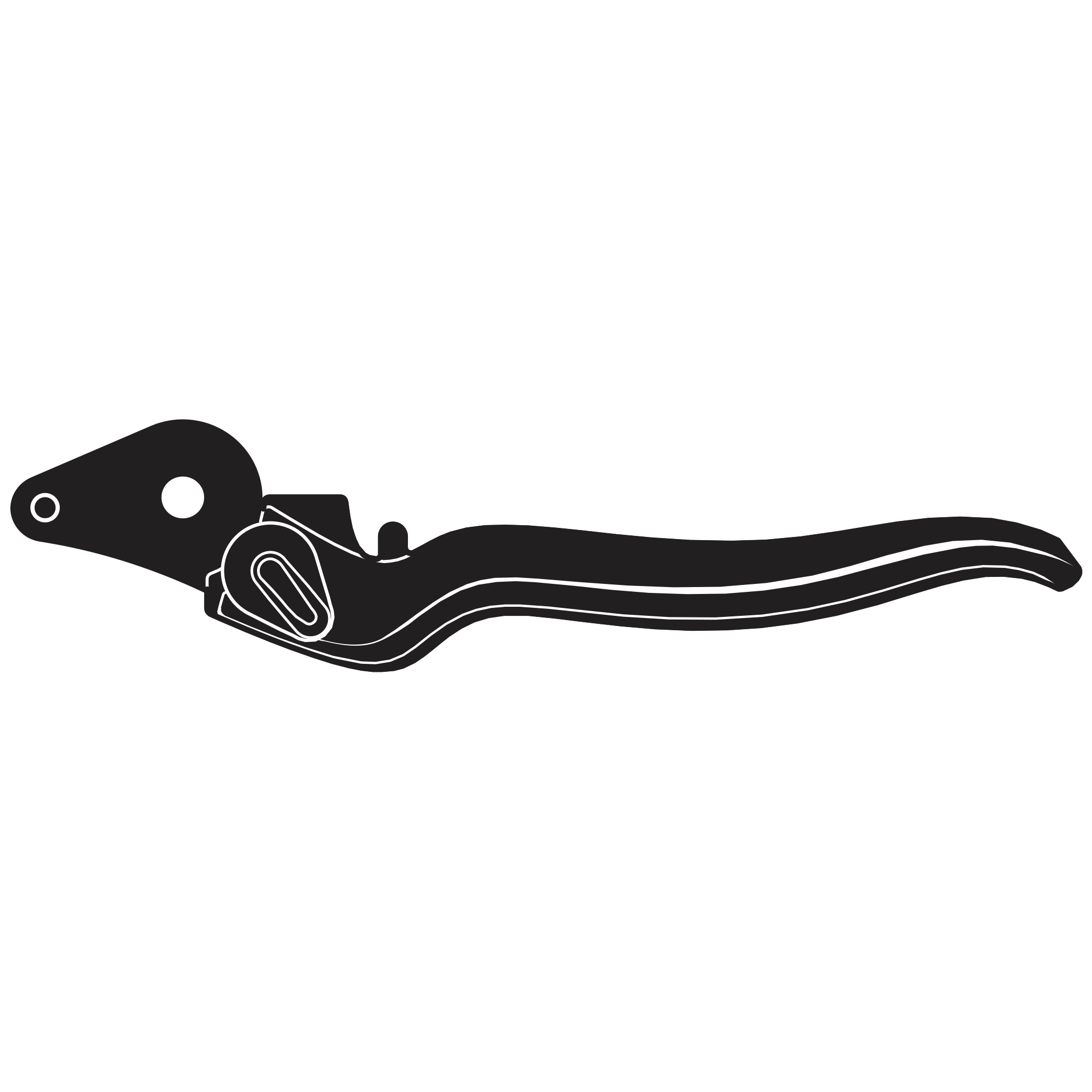 160L/1 Complete handle assembly without blade - Product - Main View