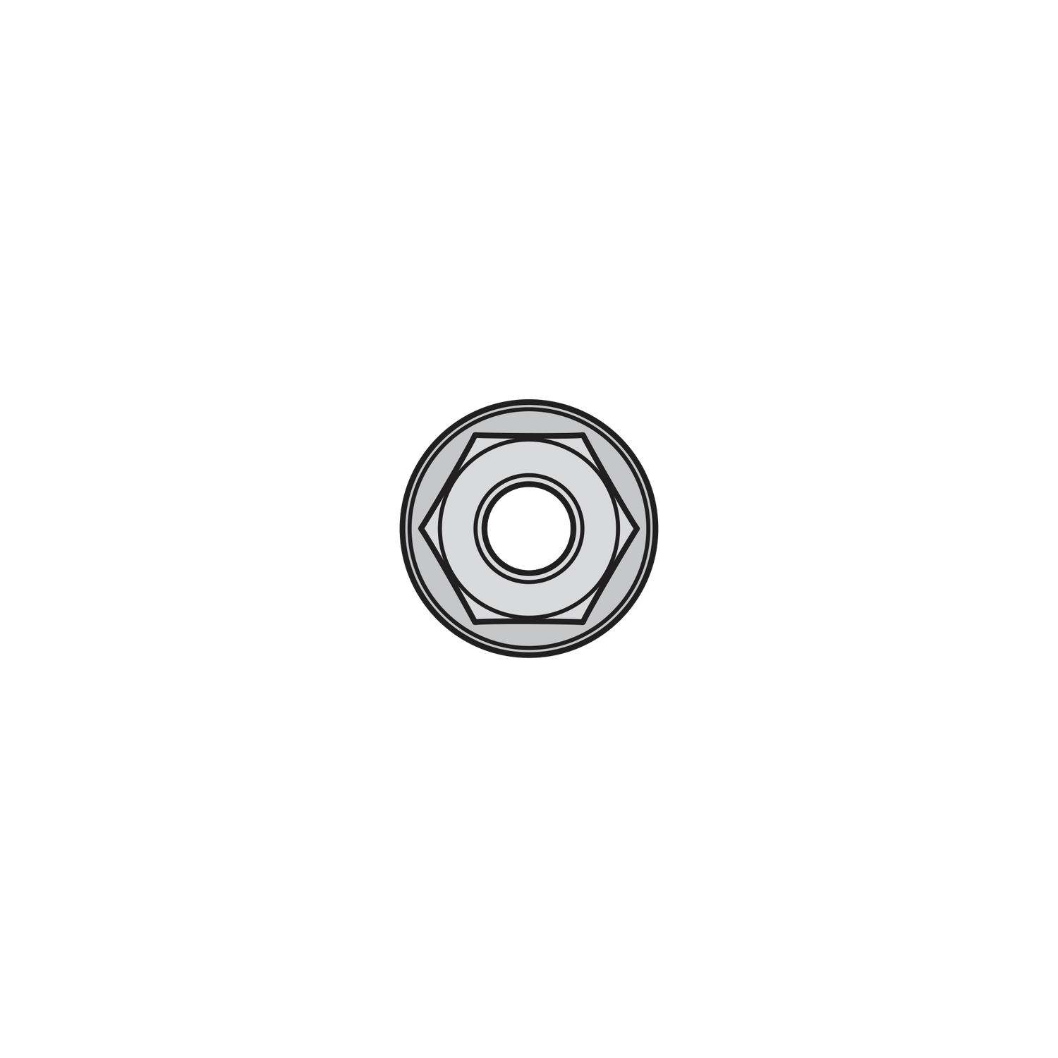 160/9 Nut - Product - Main View
