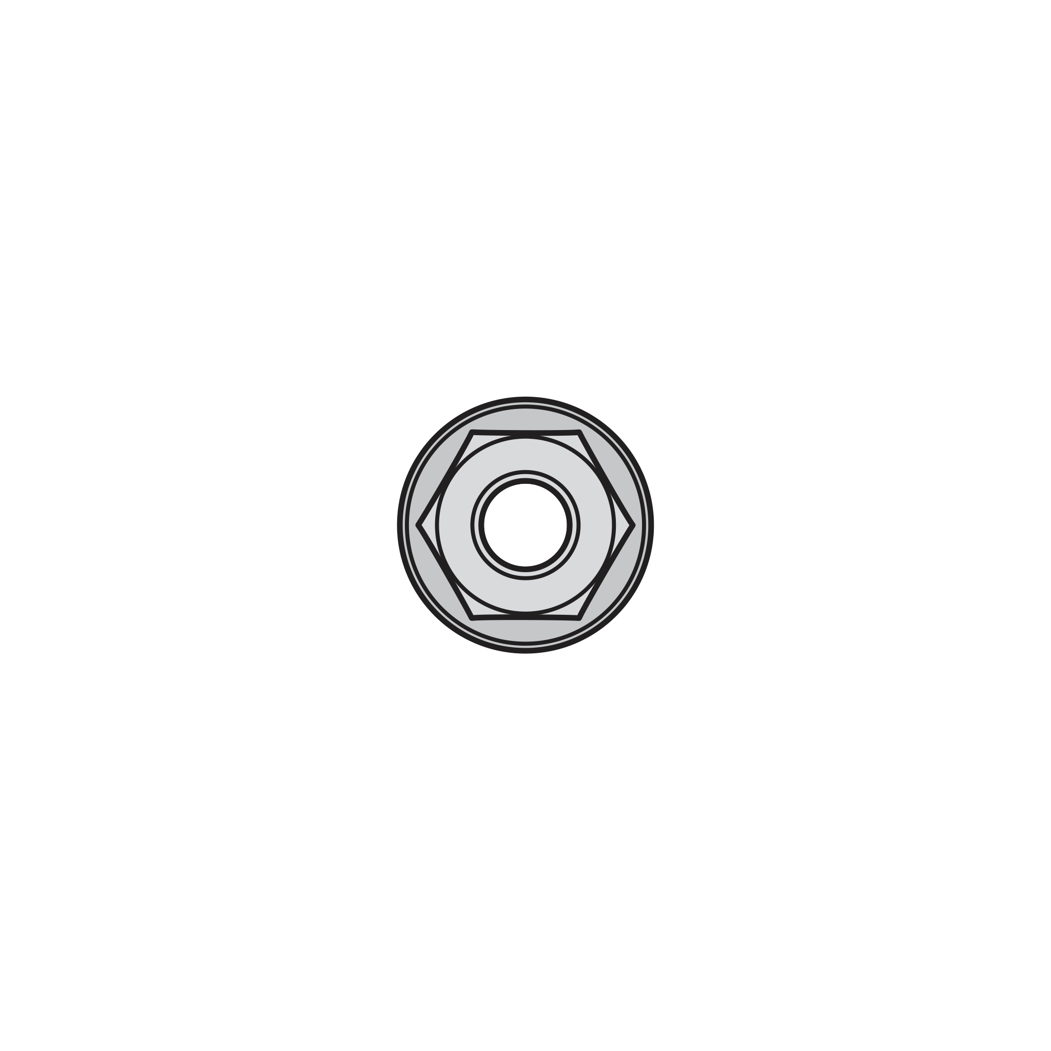 160/9 Nut - Product - Main View