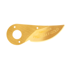 2/3 F-Gold coated blade