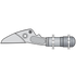 230/1 Handle with blade - Product - Main View