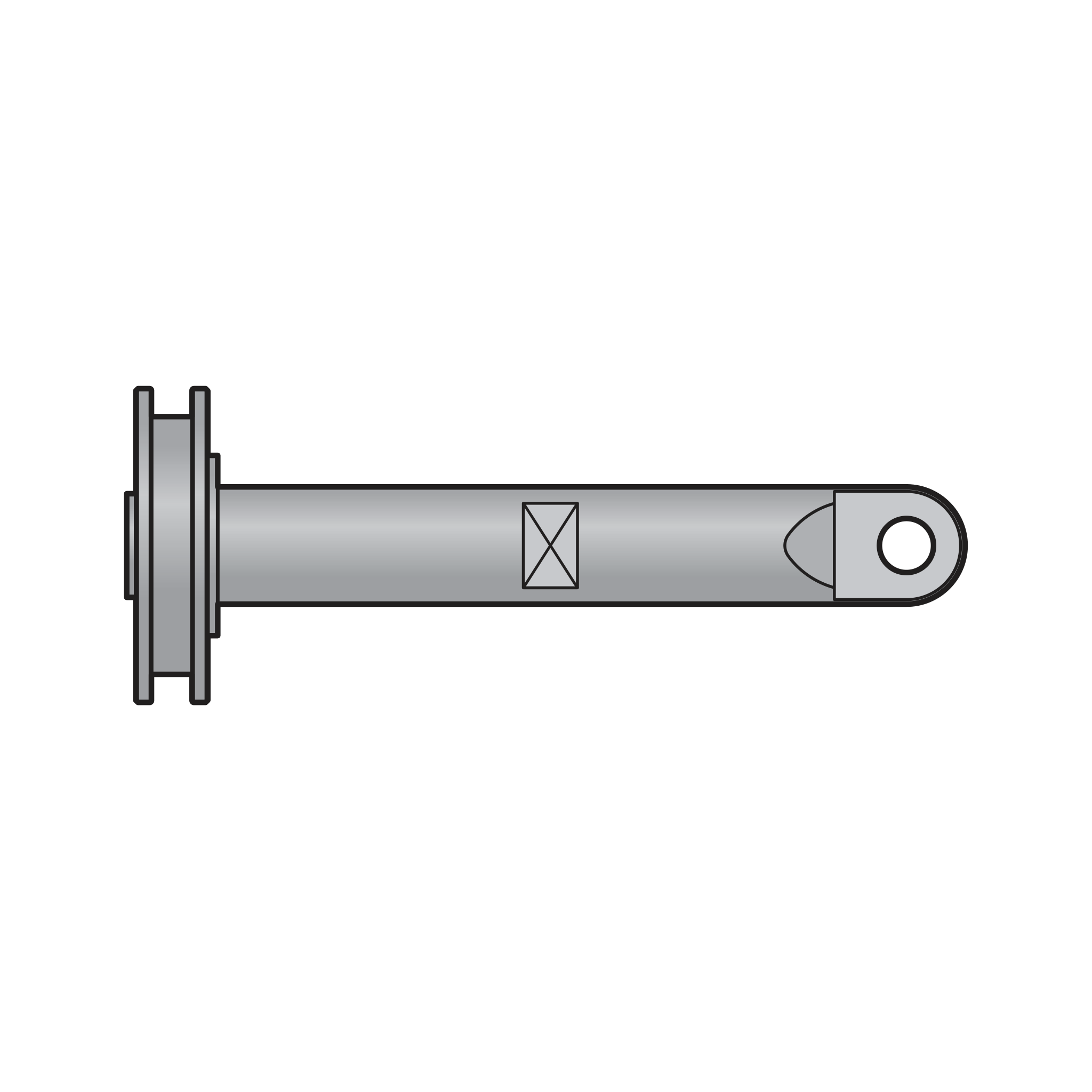 70/8 Piston rod - Product - Main View