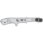 C112/2 Handle with grip and pin