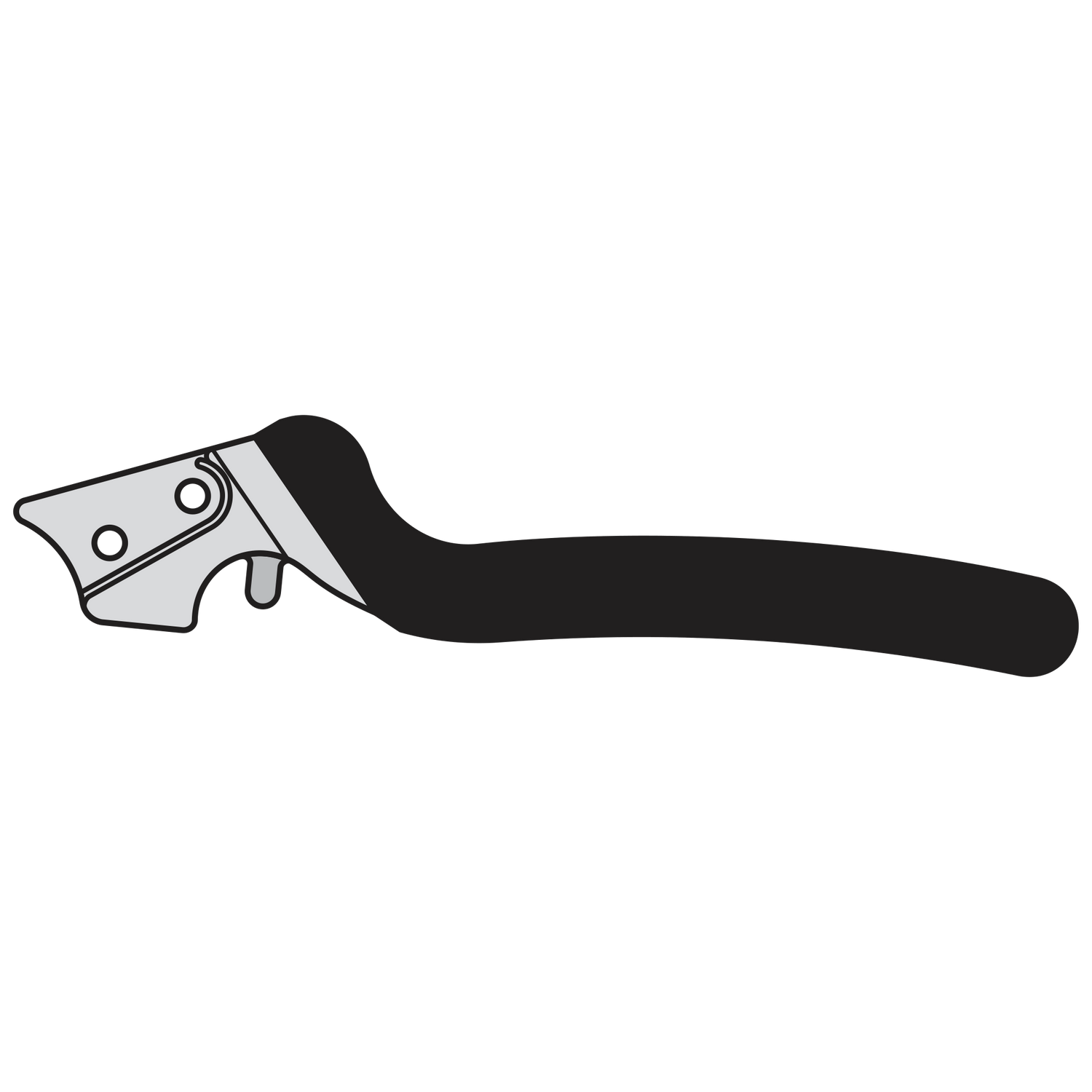 6/2 Complete handle assembly without counter blade - Product - Main View